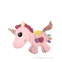 Khăn thoải mái cho bé Unicorn Pink có sọc